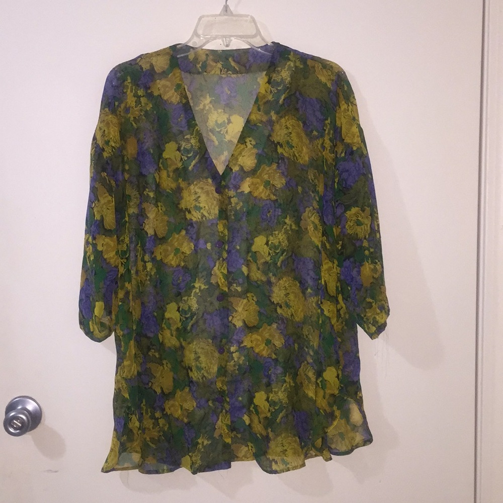 Floral kimono
